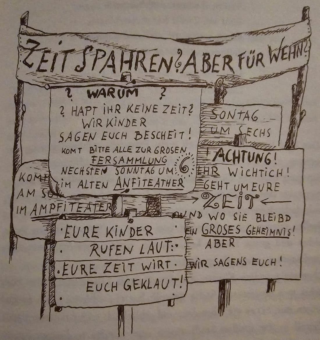 Zeitsparkasse Momo Michael Ende